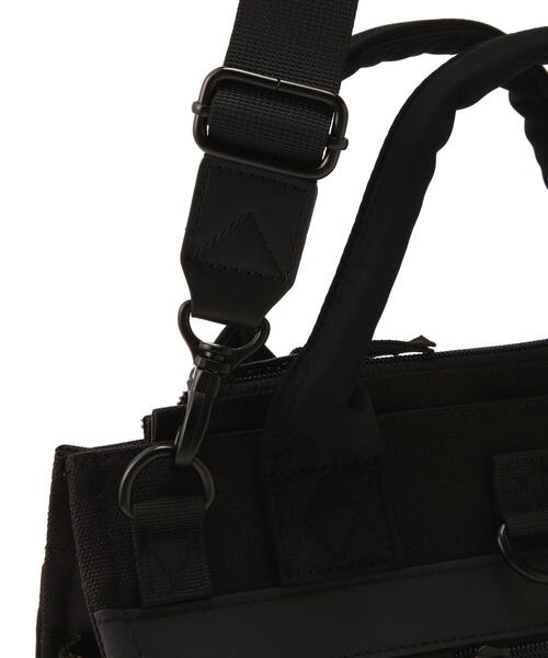 AVIREX（アヴィレックス）の「MILITARY MINI TOTE BAG / スモールトート / AVIREX / アヴィレックス（トートバッグ・レディース・ブラック/オリーブ系・F）」の7枚目の写真