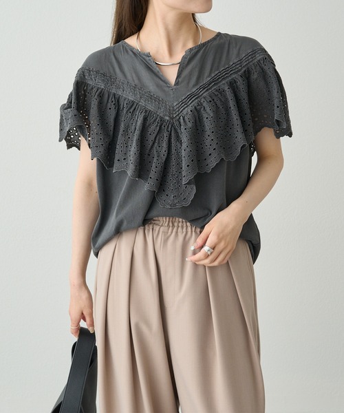 tシャツ シェルスカラップTシャツ 2 レディース シェルスカラップTシャツ 2 (トップス / Tシャツ/カットソー