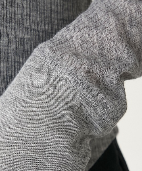 BONLECILL（ボンルシール）の「シアーテレコヘンリーネックプル