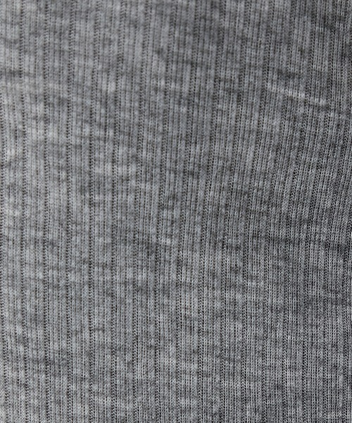 BONLECILL(ボンルシール)の「シアーテレコヘンリーネックプルオーバー(Tシャツ/カットソー・レディース・ボルドー/ブラック/アイボリー/杢グレー・FREE)」の13枚目の写真