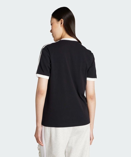 adidas Originals ラッフル スリーストライプス 半袖Tシャツ