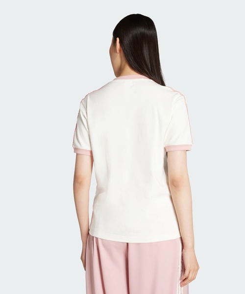 国内配送★adidas★ラッフル ストライプス 半袖T パステルカラー adidas Originals ラッフル スリーストライプス 半袖Tシャツ