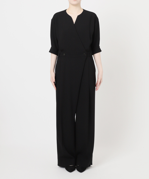 IENA（イエナ）の「カシュクール ハーフスリーブオールインワン