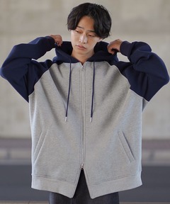 AW2004 Menichetti ダブルジップパーカー AW2004 Menichetti ダブルジップパーカー - メルカリ