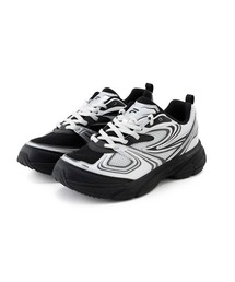 FILA(tB)FILA tB - Xj[J[ INTERUN Black / Black / Silvery1RM02699G-010z(Xj[J[)
