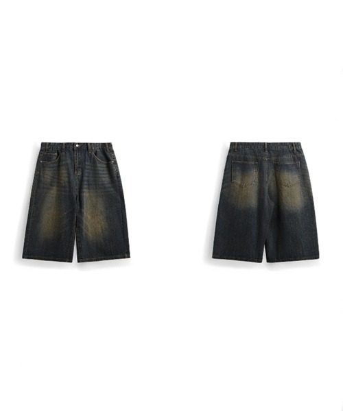 NOWLE（ノウル）の「【NOWLE】ヴィンテージウォッシュ ワイド バギー デニムパンツ（デニムパンツ・メンズ・ワンウォッシュ/ダークインディゴブルー/インディゴブルー・LARGE/MEDIUM/X-LARGE/SMALL）」の18枚目の写真