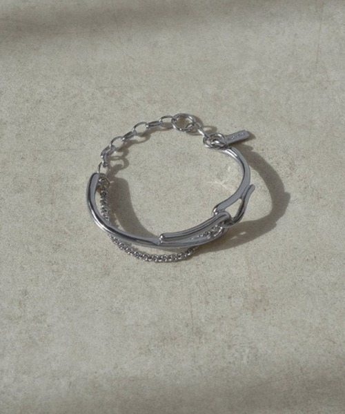 GOLDY（ゴールディ）の「【GOLDY】アレルギー対応　ミックスチェーンブレスレット　4240202（ブレスレット・レディース・ゴールド/シルバー/ゴールド系その他2/シルバー系1・FREE）」の10枚目の写真