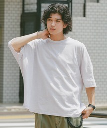 RAGEBLUE | ドルマンスリーブ/ピグメント加工Tシャツ(Tシャツ/カットソー)
