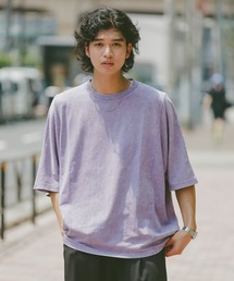 RAGEBLUE（レイジブルー）の「ドルマンスリーブ/ピグメント加工Tシャツ（Tシャツ/カットソー）」