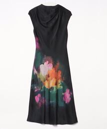 TED BAKER - 美品　テッドベーカー　TED BAKER　花柄ブラウス　ハイネック　黒　シアー TED BAKER - 美品 テッドベーカー TED BAKER 花柄ブラウス