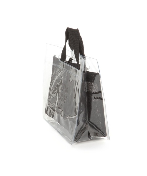 LAKOLE(ラコレ)の「【トラベル・レジャーにも】CLEARMESHスパバッグセット / 492348(トラベルグッズ・レディース・ブラック/ホワイト・FREE)」の11枚目の写真