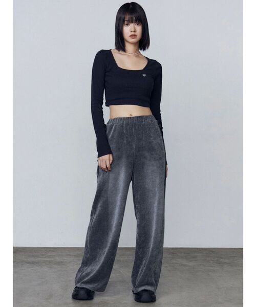 EMODA（エモダ）の「プランプソールスニーカー（スニーカー・レディース・グレー/ブラック・SMALL/MEDIUM/LARGE）」の6枚目の写真