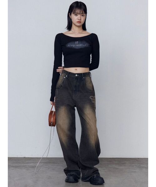 EMODA（エモダ）の「プランプソールスニーカー（スニーカー・レディース・グレー/ブラック・SMALL/MEDIUM/LARGE）」の9枚目の写真