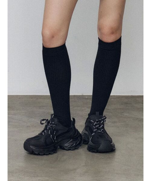 EMODA（エモダ）の「プランプソールスニーカー（スニーカー・レディース・グレー/ブラック・SMALL/MEDIUM/LARGE）」の11枚目の写真