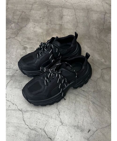 EMODA（エモダ）の「プランプソールスニーカー（スニーカー・レディース・グレー/ブラック・SMALL/MEDIUM/LARGE）」の15枚目の写真