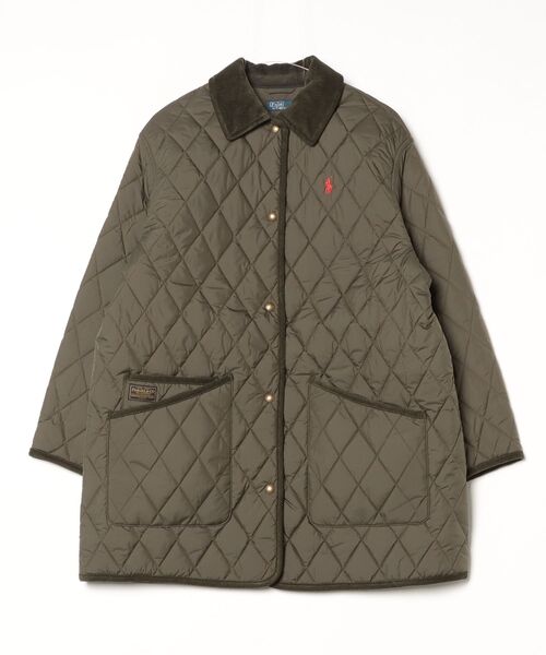 POLO RALPH LAUREN(ポロ ラルフ ローレン)の「キルテッド バーン ジャケット(その他アウター・レディース・グリーン・XS/L/M/S/XXS)」の9枚目の写真
