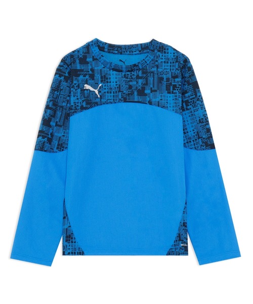 PUMA(プーマ)の「PUMA プーマ ボーイズ サッカー INDIVIFTBL プロ 長袖 シャツ 120-160cm(Tシャツ/カットソー・キッズ・ブラック/ブルー・160/150/120/140/130)」の2枚目の写真