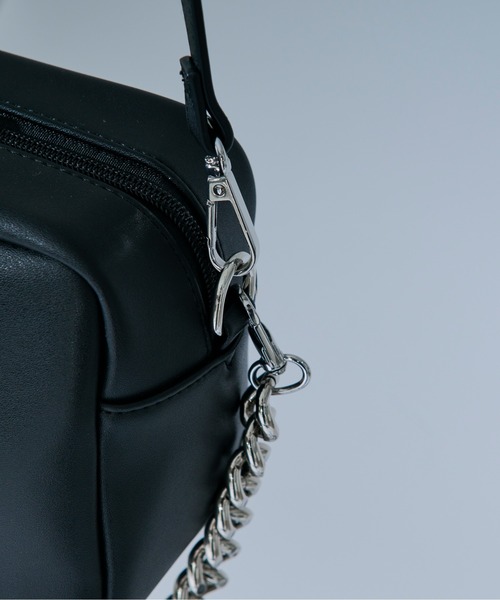 Ellno Loset（エルノロゼット）の「チェーンツキマルチWAYショルダーバッグ（ショルダーバッグ・メンズ・ブラック・FREE）」の14枚目の写真