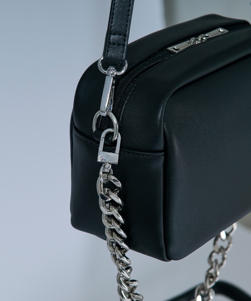 Ellno Loset（エルノロゼット）の「チェーンツキマルチWAYショルダーバッグ（ショルダーバッグ・メンズ・ブラック・FREE）」の15枚目の写真