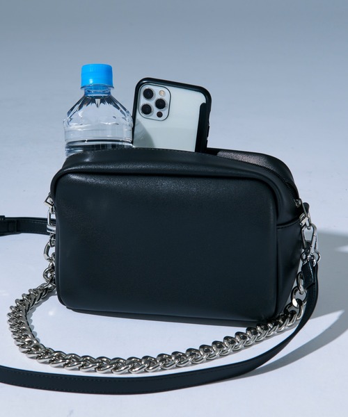 Ellno Loset（エルノロゼット）の「チェーンツキマルチWAYショルダーバッグ（ショルダーバッグ・メンズ・ブラック・FREE）」の11枚目の写真