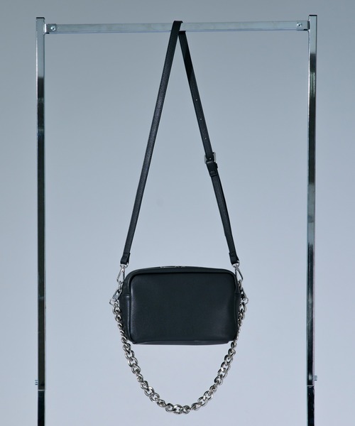 Ellno Loset（エルノロゼット）の「チェーンツキマルチWAYショルダーバッグ（ショルダーバッグ・メンズ・ブラック・FREE）」の18枚目の写真