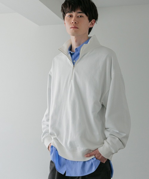 セール】【LFM(U)】ウラケハーフZIPプルオーバー 593405