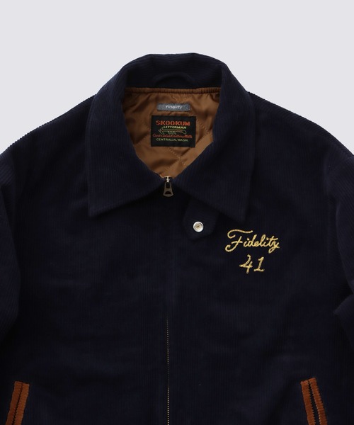 FIDELITY（フィデリティ）の「[FIDELITY X SKOOKUM] CORDUROY BLOUSON / コーデュロイジャケット（ブルゾン・メンズ・ネイビー/ブラック/ダークグリーン・MEDIUM/LARGE）」の16枚目の写真