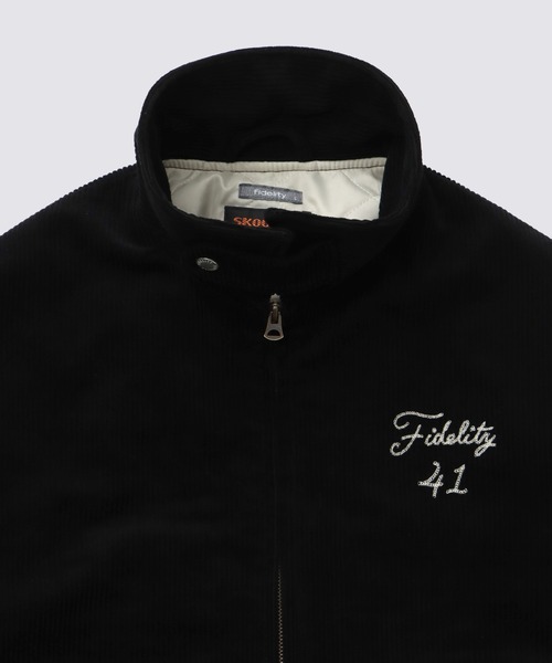 FIDELITY（フィデリティ）の「[FIDELITY X SKOOKUM] CORDUROY BLOUSON / コーデュロイジャケット（ブルゾン・メンズ・ネイビー/ブラック/ダークグリーン・MEDIUM/LARGE）」の5枚目の写真