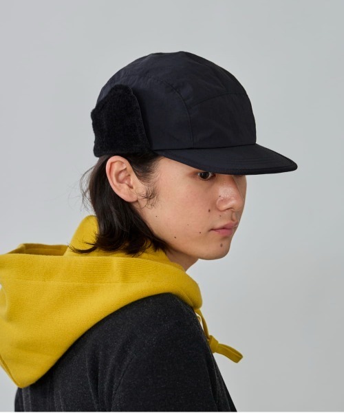 OVERRIDE（オーバーライド）の「OVERRIDE  REN EARFLAP JET CAP / オーバーライド（キャップ・メンズ・ブラック/グレー/ブラウン・FREE）」の5枚目の写真