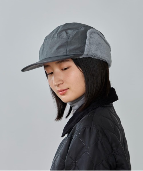 OVERRIDE（オーバーライド）の「OVERRIDE  REN EARFLAP JET CAP / オーバーライド（キャップ・メンズ・ブラック/グレー/ブラウン・FREE）」の15枚目の写真