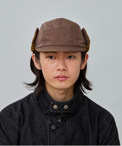 OVERRIDE（オーバーライド）の「OVERRIDE  REN EARFLAP JET CAP / オーバーライド（キャップ・メンズ・ブラック/グレー/ブラウン・FREE）」の20枚目の写真