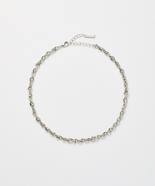 COLONY 2139(コロニートゥーワンスリーナイン)の「ツイストカーブチェーンネックレス(ネックレス・レディース・シルバー・FREE)」の8枚目の写真