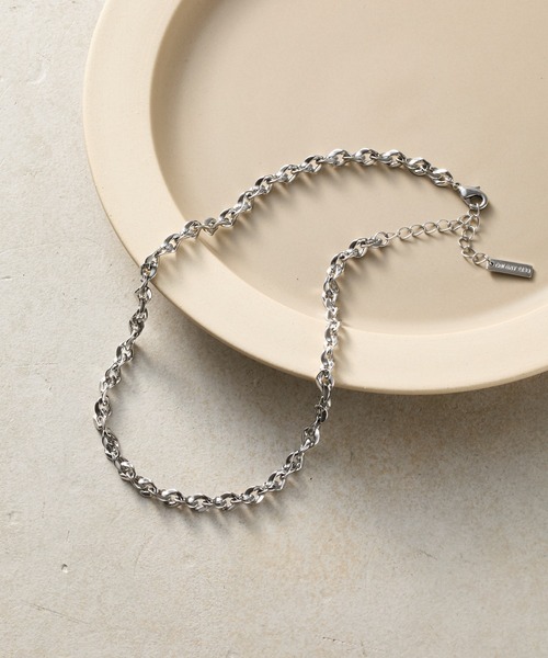 COLONY 2139(コロニートゥーワンスリーナイン)の「ツイストカーブチェーンネックレス(ネックレス・レディース・シルバー・FREE)」の2枚目の写真