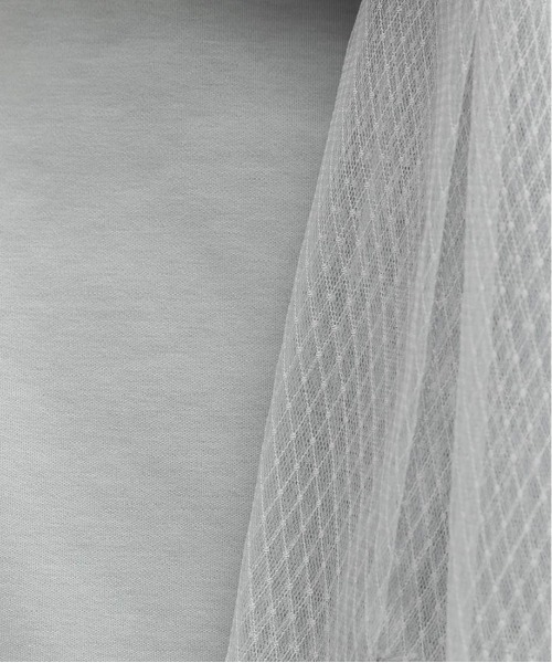 RANDA(ランダ)の「チュールリボンドッキングトップス(Tシャツ/カットソー・レディース・ブラック/ブルー・FREE)」の18枚目の写真