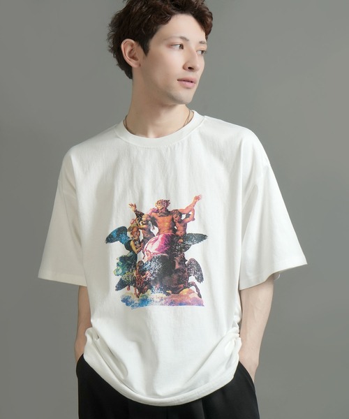 Starting Over(スターティングオーバー)の「【Starting Over/スターティングオーバー】various logo designs T-shirt / ヴィンテージ フォトプリントTシャツ デザイン 半袖 Tシャツ(Tシャツ/カットソー・メンズ・ブラック系その他2/ブラック/ホワイト/ホワイト系その他/ホワイト系その他2/ブラック系その他・M/L)」の3枚目の写真