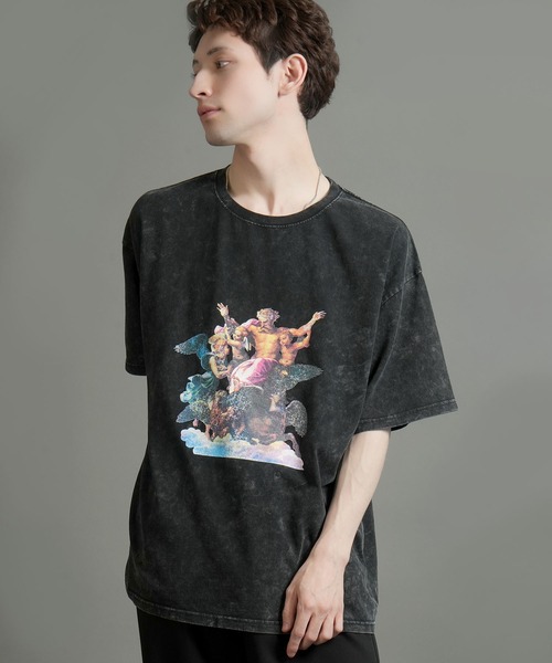 Starting Over(スターティングオーバー)の「【Starting Over/スターティングオーバー】various logo designs T-shirt / ヴィンテージ フォトプリントTシャツ デザイン 半袖 Tシャツ(Tシャツ/カットソー・メンズ・ブラック系その他2/ブラック/ホワイト/ホワイト系その他/ホワイト系その他2/ブラック系その他・M/L)」の5枚目の写真