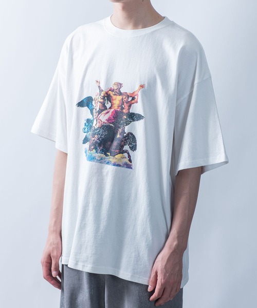 Starting Over(スターティングオーバー)の「【Starting Over/スターティングオーバー】various logo designs T-shirt / ヴィンテージ フォトプリントTシャツ デザイン 半袖 Tシャツ(Tシャツ/カットソー・メンズ・ブラック系その他2/ブラック/ホワイト/ホワイト系その他/ホワイト系その他2/ブラック系その他・M/L)」の11枚目の写真