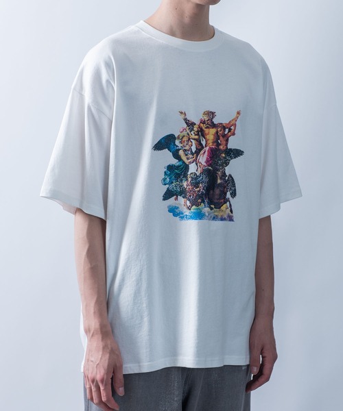 Starting Over(スターティングオーバー)の「【Starting Over/スターティングオーバー】various logo designs T-shirt / ヴィンテージ フォトプリントTシャツ デザイン 半袖 Tシャツ(Tシャツ/カットソー・メンズ・ブラック系その他2/ブラック/ホワイト/ホワイト系その他/ホワイト系その他2/ブラック系その他・M/L)」の13枚目の写真