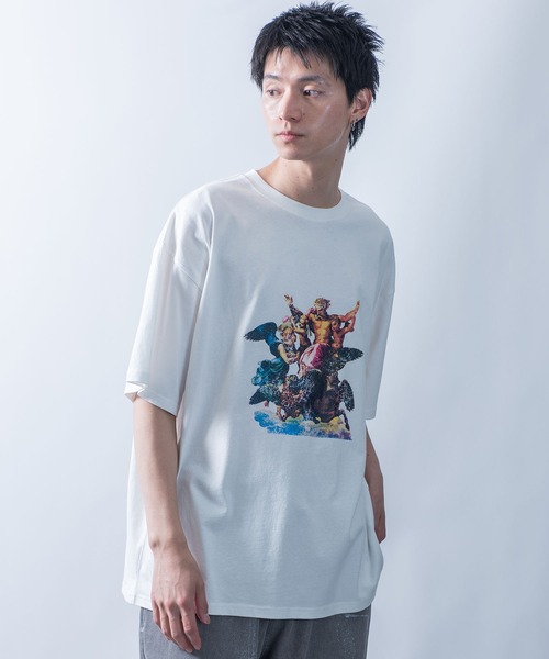 Starting Over(スターティングオーバー)の「【Starting Over/スターティングオーバー】various logo designs T-shirt / ヴィンテージ フォトプリントTシャツ デザイン 半袖 Tシャツ(Tシャツ/カットソー・メンズ・ブラック系その他2/ブラック/ホワイト/ホワイト系その他/ホワイト系その他2/ブラック系その他・M/L)」の15枚目の写真