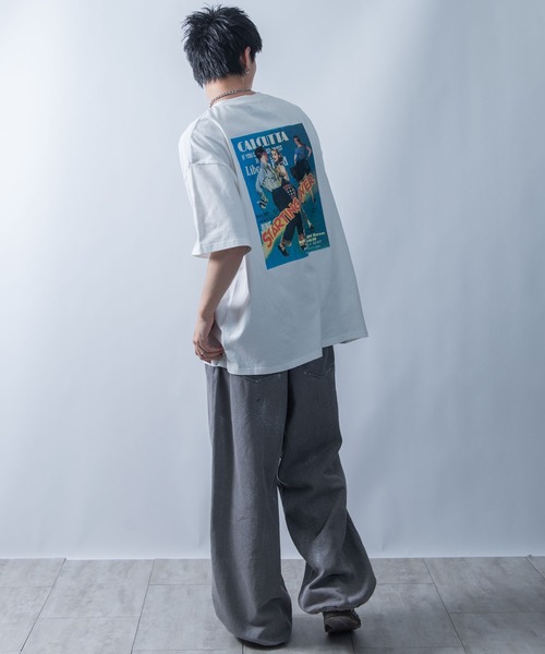 Starting Over(スターティングオーバー)の「【Starting Over/スターティングオーバー】various logo designs T-shirt / ヴィンテージ フォトプリントTシャツ デザイン 半袖 Tシャツ(Tシャツ/カットソー・メンズ・ブラック系その他2/ブラック/ホワイト/ホワイト系その他/ホワイト系その他2/ブラック系その他・M/L)」の16枚目の写真