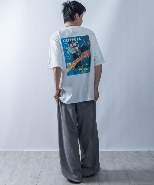 Starting Over(スターティングオーバー)の「【Starting Over/スターティングオーバー】various logo designs T-shirt / ヴィンテージ フォトプリントTシャツ デザイン 半袖 Tシャツ(Tシャツ/カットソー・メンズ・ブラック系その他2/ブラック/ホワイト/ホワイト系その他/ホワイト系その他2/ブラック系その他・M/L)」の17枚目の写真