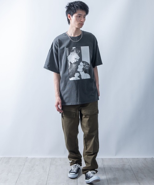 Starting Over(スターティングオーバー)の「【Starting Over/スターティングオーバー】various logo designs T-shirt / ヴィンテージ フォトプリントTシャツ デザイン 半袖 Tシャツ(Tシャツ/カットソー・メンズ・ブラック系その他2/ブラック/ホワイト/ホワイト系その他/ホワイト系その他2/ブラック系その他・M/L)」の7枚目の写真