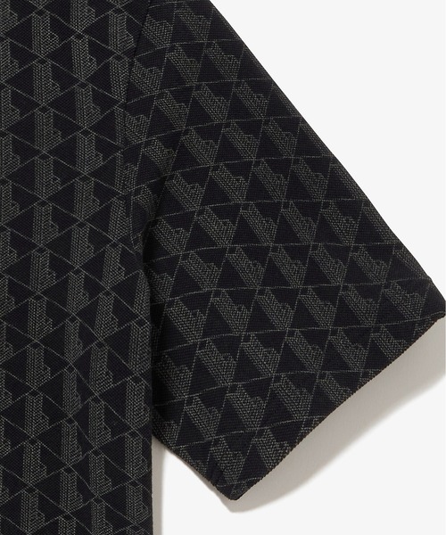 セール】インディゴ鹿の子地 モノグラム半袖Tシャツ（Tシャツ