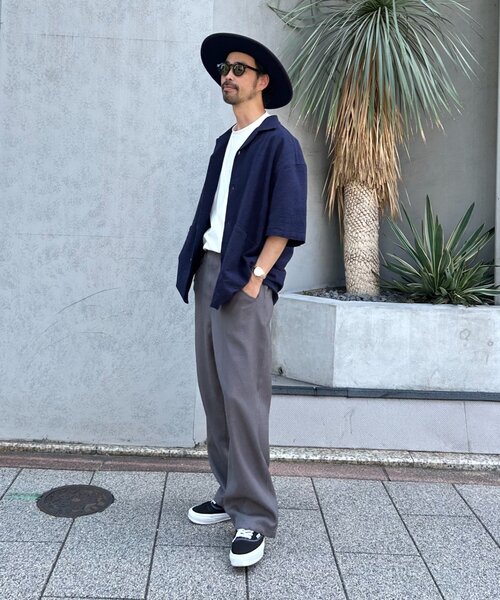 Franklin Climbing（フランクリンクライミング）の「【Franklin Climbing】ロングプリムハット（ハット・レディース・ネイビー/ブラウン/アイボリー/ブラック・FREE）」の6枚目の写真