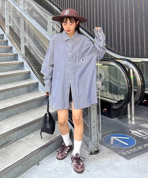 Franklin Climbing（フランクリンクライミング）の「【Franklin Climbing】ロングプリムハット（ハット・レディース・ネイビー/ブラウン/アイボリー/ブラック・FREE）」の7枚目の写真