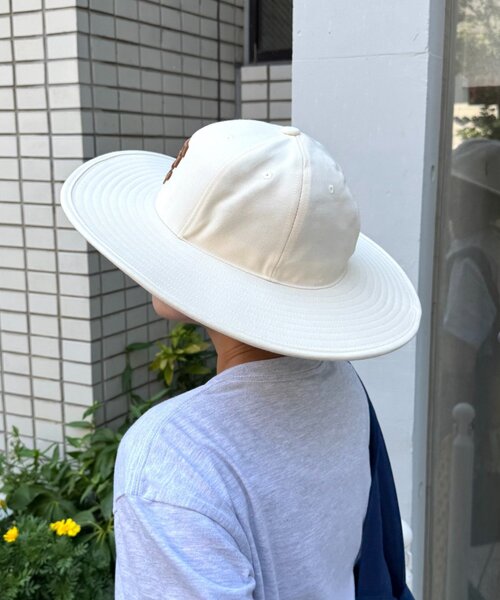 Franklin Climbing（フランクリンクライミング）の「【Franklin Climbing】ロングプリムハット（ハット・レディース・ネイビー/ブラウン/アイボリー/ブラック・FREE）」の10枚目の写真