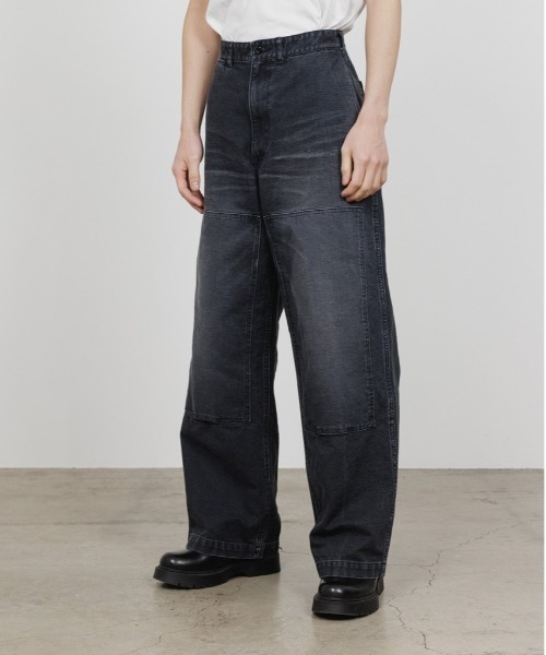 marka（マーカ）の「DOUBLE KNEE PANTS（その他パンツ・メンズ・ブラウン/ブラック・2/1）」の10枚目の写真