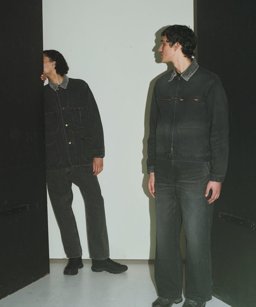 marka（マーカ）の「DOUBLE KNEE PANTS（その他パンツ・メンズ・ブラウン/ブラック・2/1）」の5枚目の写真