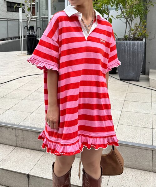 rossa チュニック SHOO・LA・RUE｜【S-LL/ひんやり】肌離れよくサラサラタッチが癖