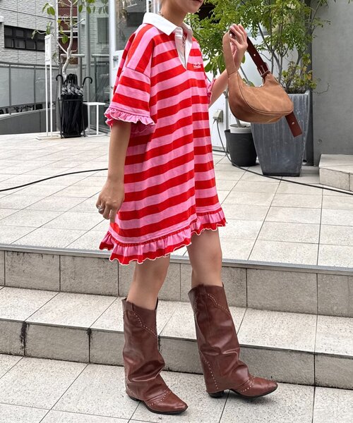 rossa チュニック sana｜フレアチュニック tunic (broad for towel loom) フレア